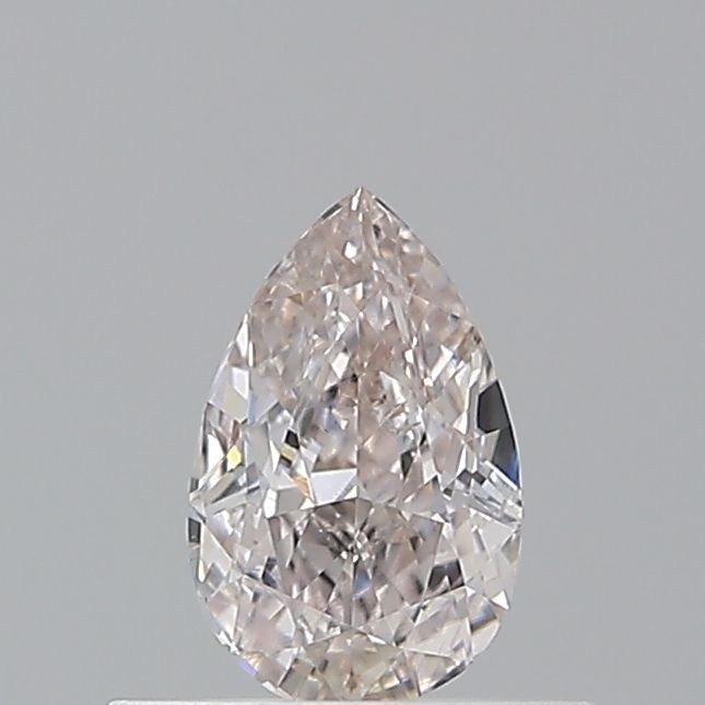 Pear Fancy Light Brown Pink Natural Diamond 0.5ct VS2 loose diamond