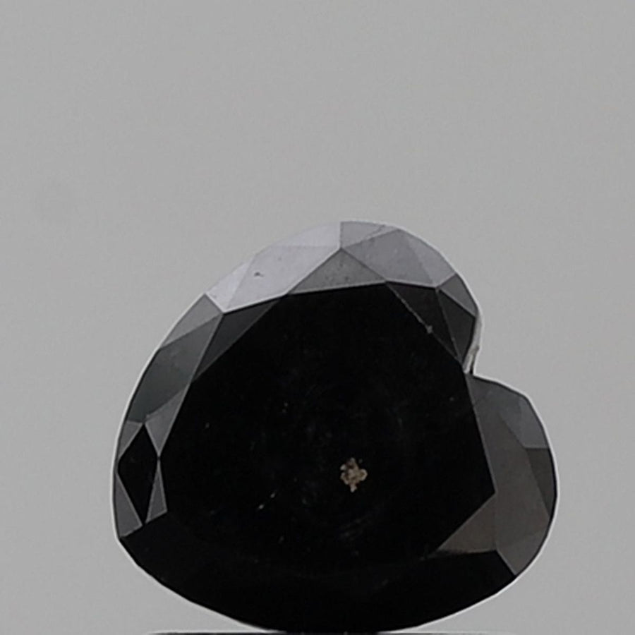 Heart Black Natural Diamond 1.31ct VVS2 loose diamond