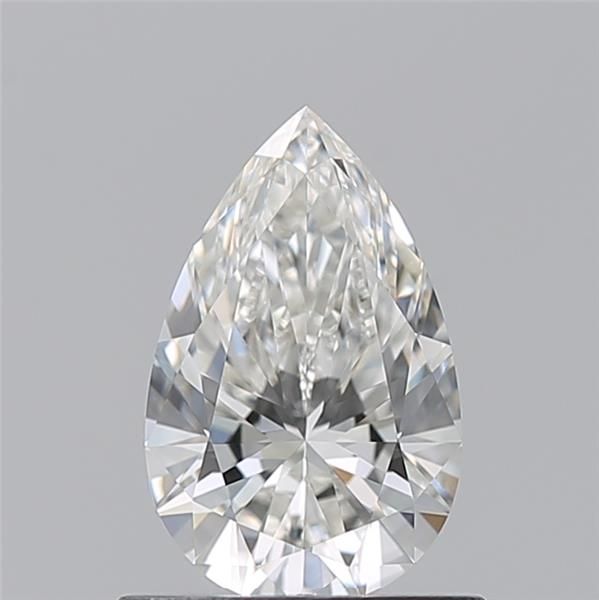 Pear Natural Diamond 0.76ct H VVS2