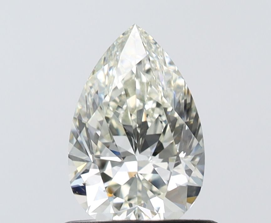 Pear Natural Diamond 0.71ct J VVS2