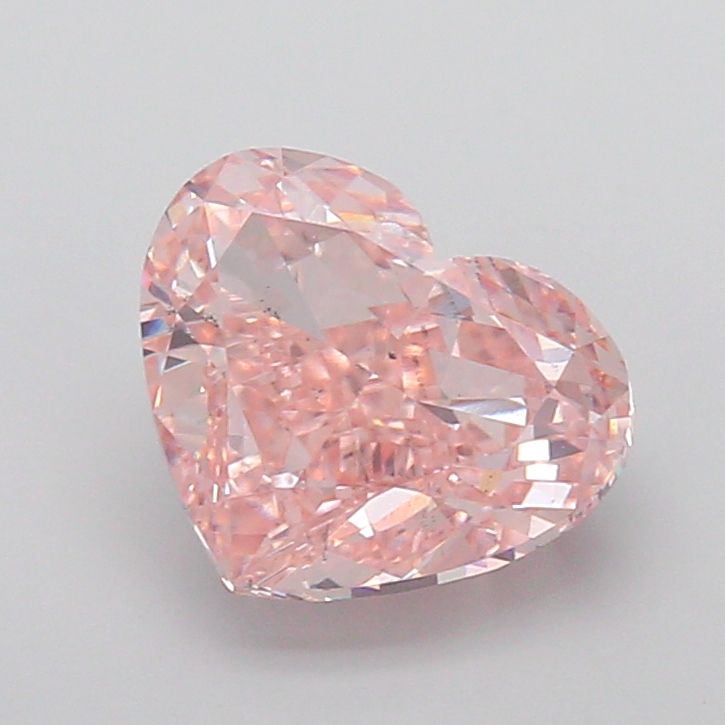 Heart Fancy Intense Pink Lab-grown Diamond 3ct VS2 loose diamond