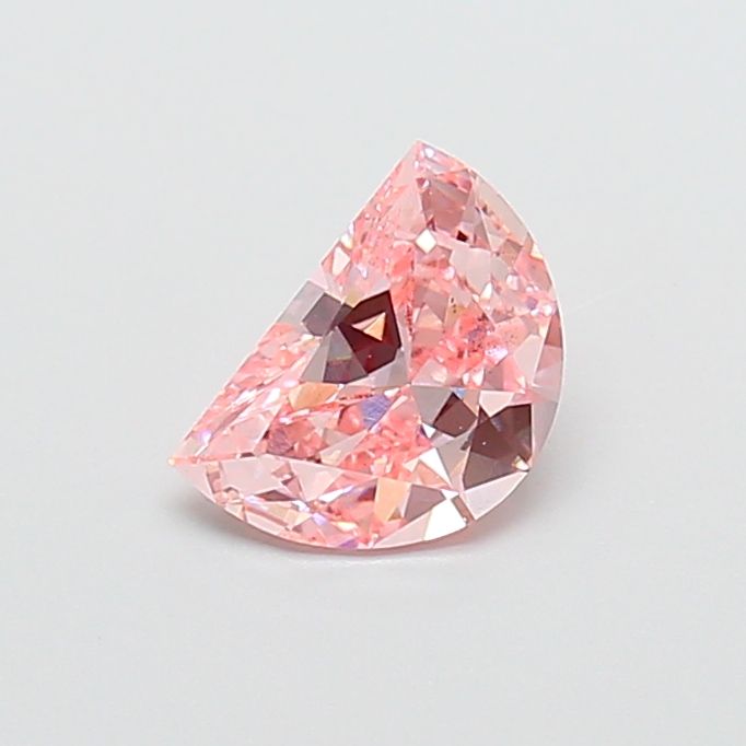 Half Moon Fancy Vivid Pink Lab-grown Diamond 1ct VS2 loose diamond