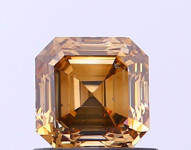 Asscher Fancy Brown Natural Diamond 1.01ct SI1 loose diamond