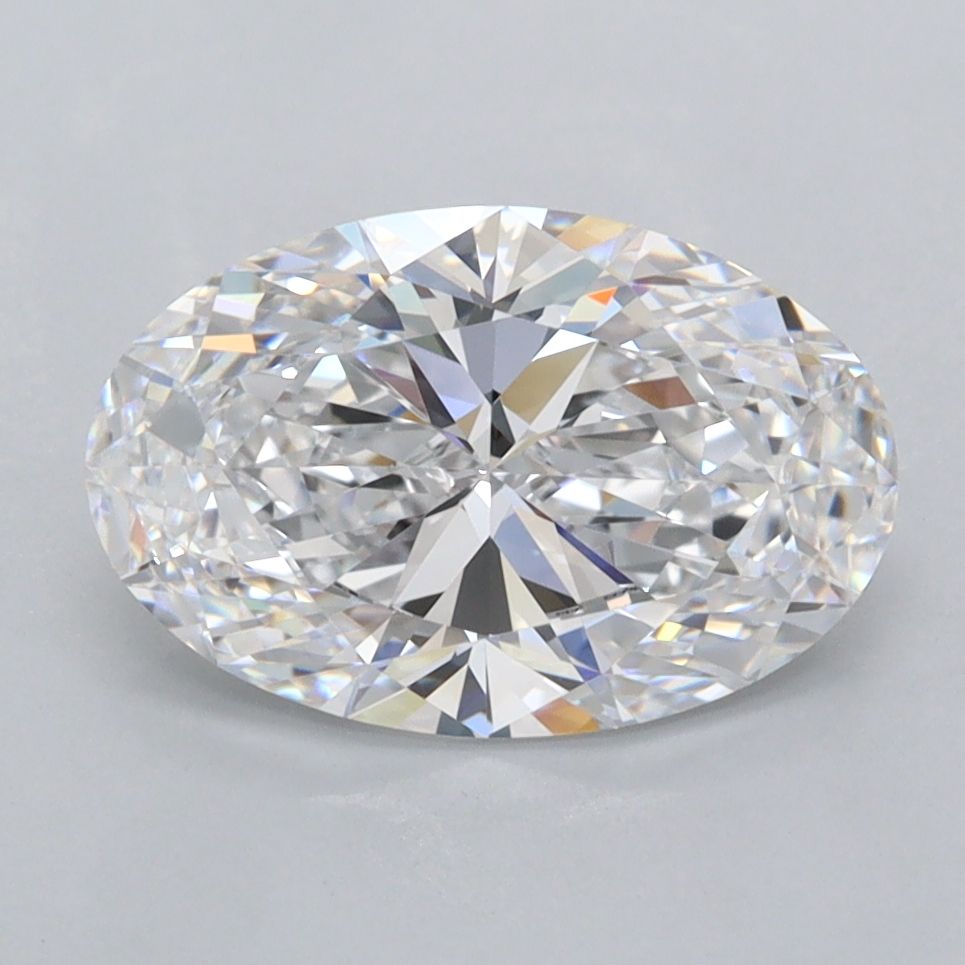 Oval Lab-Grown Diamond 2.18ct D FL