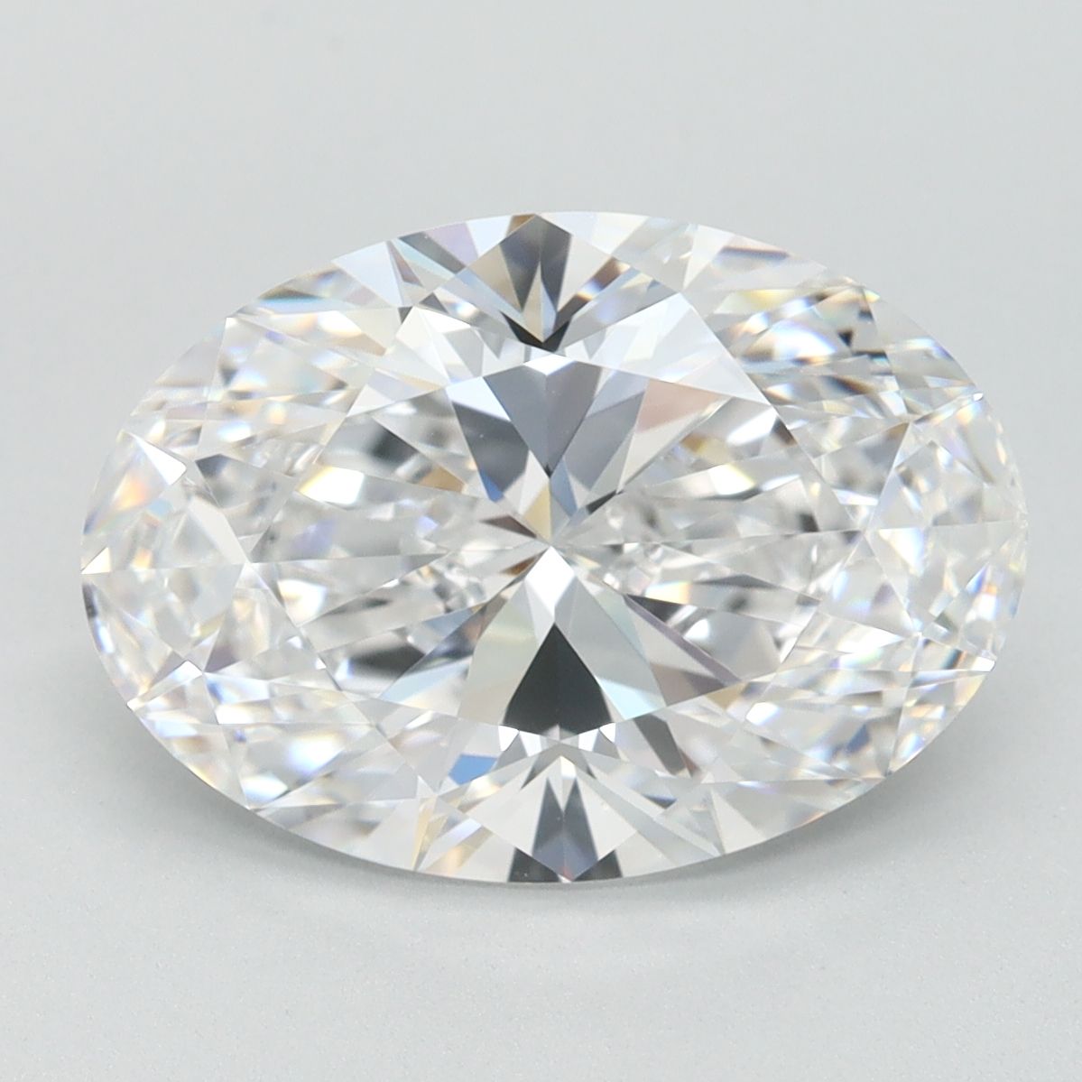 Oval Lab-Grown Diamond 3.59ct D FL