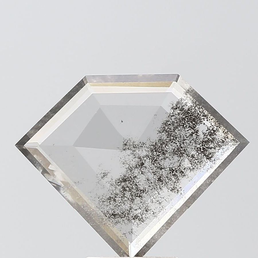 Shield Salt And Pepper Lab-grown Diamond 2.16ct I2 loose diamond