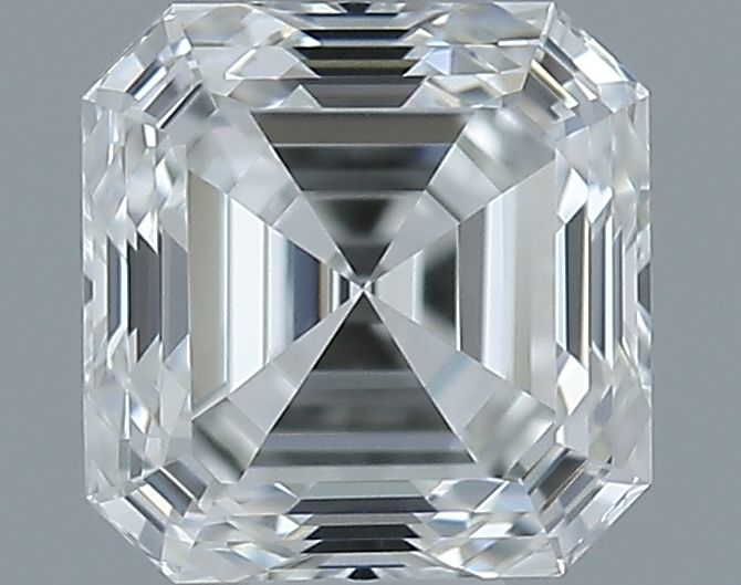 Asscher Natural Diamond 0.50ct G VVS1