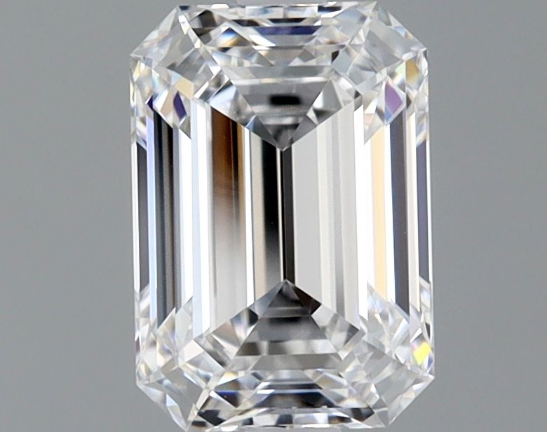 Emerald Natural Diamond 1.01ct D VS2