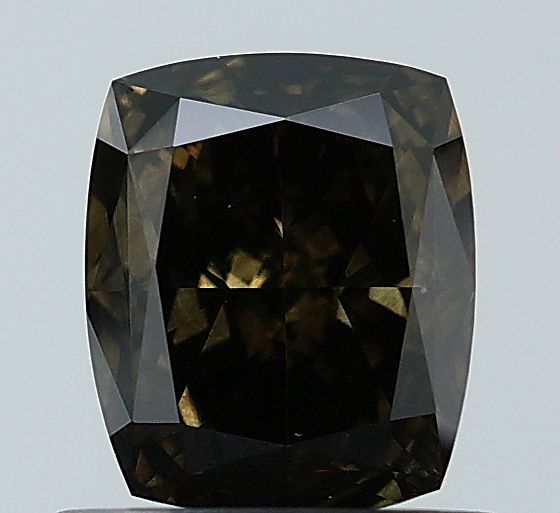 Cushion Fancy Deep Black Lab-grown Diamond 1.01ct VS1 loose diamond