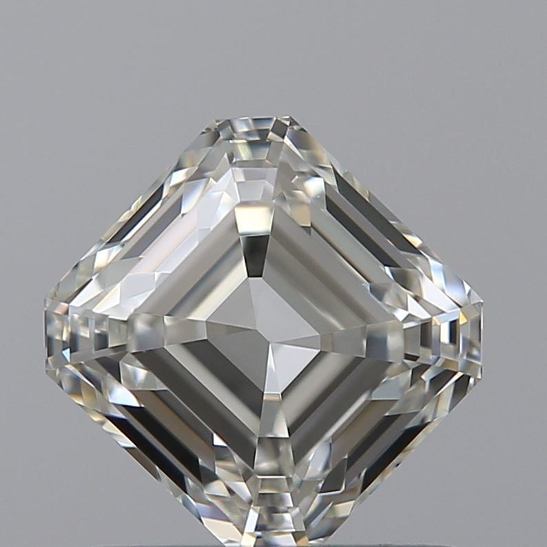 Asscher Natural Diamond 0.91ct J VS1
