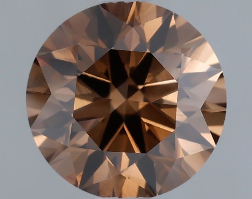 Round Fancy Brown Lab-grown Diamond 1.08ct VS1 loose diamond