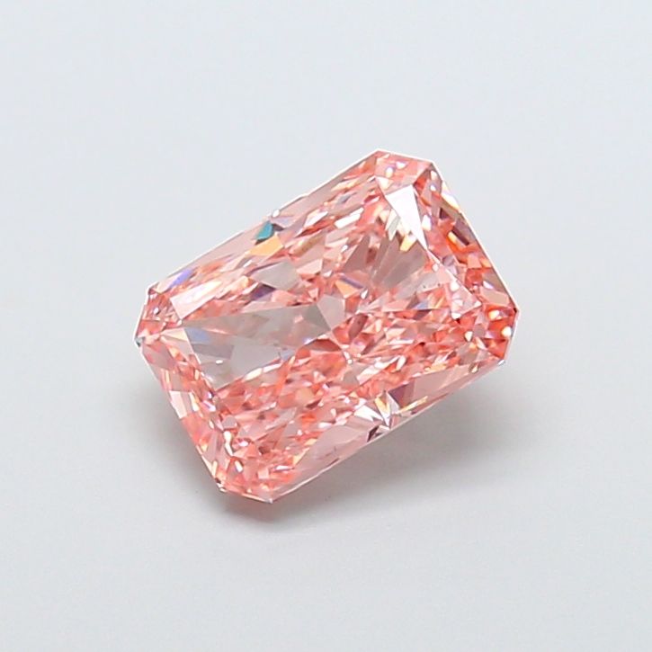 Radiant Fancy Vivid Pink Lab-grown Diamond 3.03ct VS1 loose diamond
