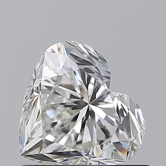 Heart Natural Diamond 0.72ct H VVS1