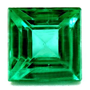 Square Green Emerald 1.83ct loose gemstone