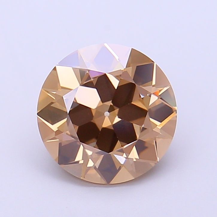 European Cut Fancy Light Brown Lab-grown Diamond 2.1ct VS1 loose diamond