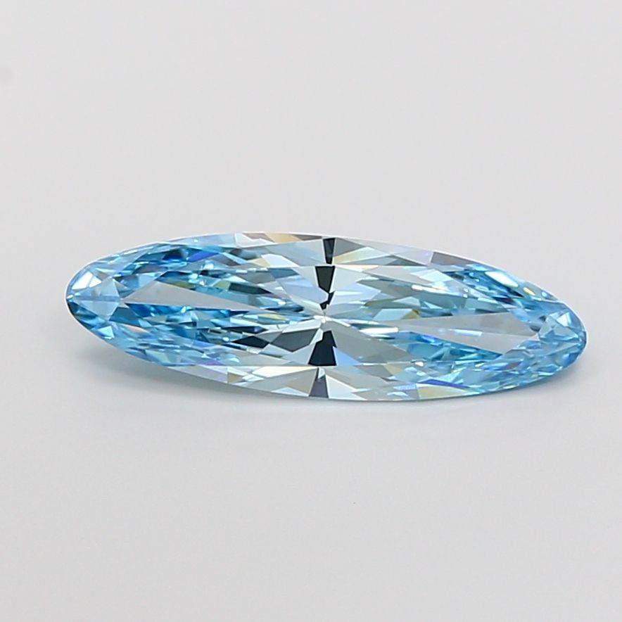 Oval Fancy Vivid Blue Lab-grown Diamond 2.11ct VS1 loose diamond