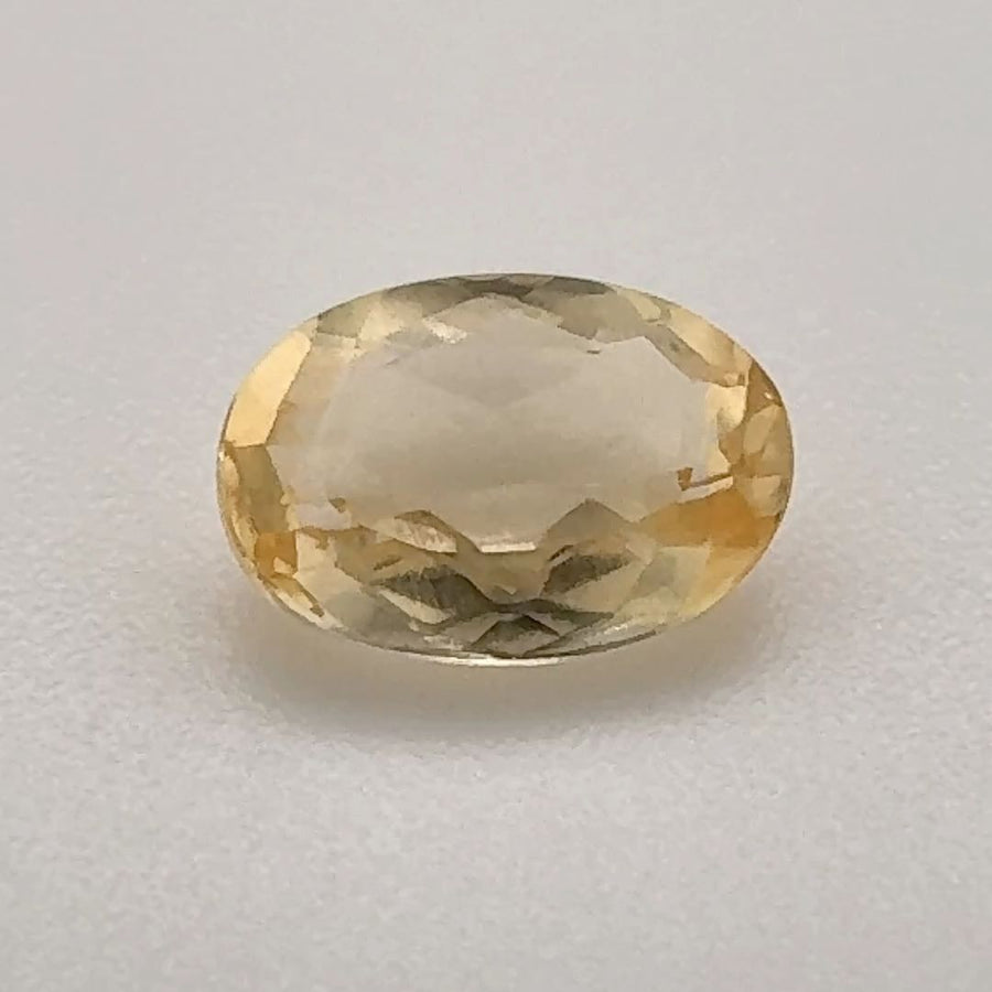 Oval Yellow Topaz 1.075ct loose gemstone