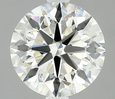 Round Natural Diamond 2.01ct J IF