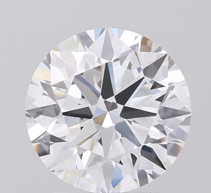 Round Lab-Grown Diamond 2.53ct D FL