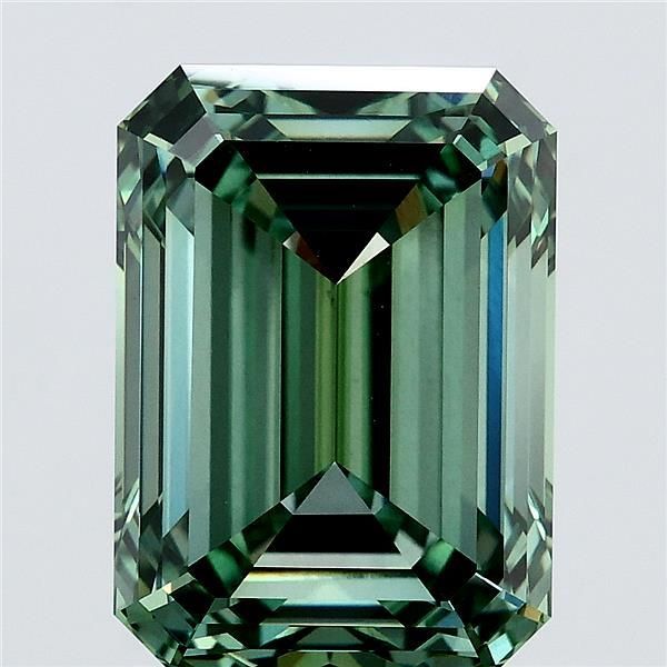Emerald Fancy Vivid Green Lab-grown Diamond 5.34ct VS1 loose diamond