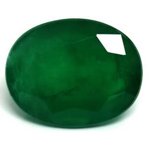 Oval Green Emerald 8.85ct loose gemstone