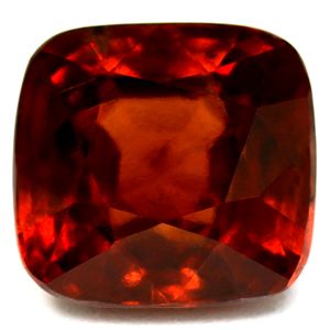 Cushion Orange Garnet 8.91ct loose gemstone
