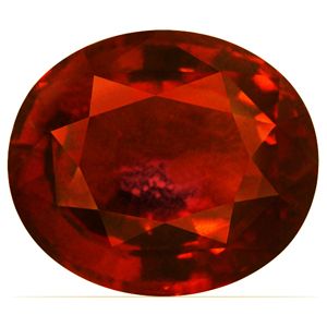 Oval Orange Garnet 7.2ct loose gemstone