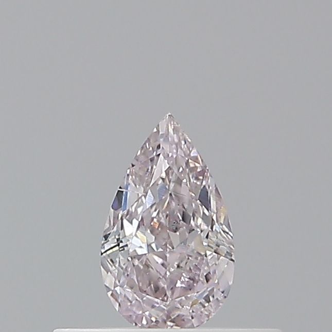 Pear Fancy Light Purplish Pink Natural Diamond 0.3ct SI2 loose diamond