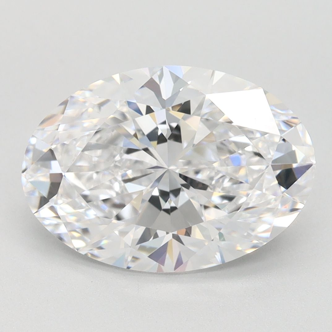 Oval Lab-Grown Diamond 2.73ct D IF