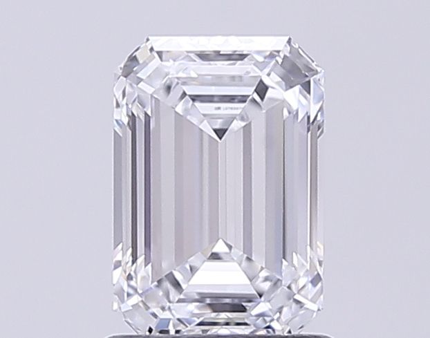 Emerald Lab-Grown Diamond 1.36ct D VVS1