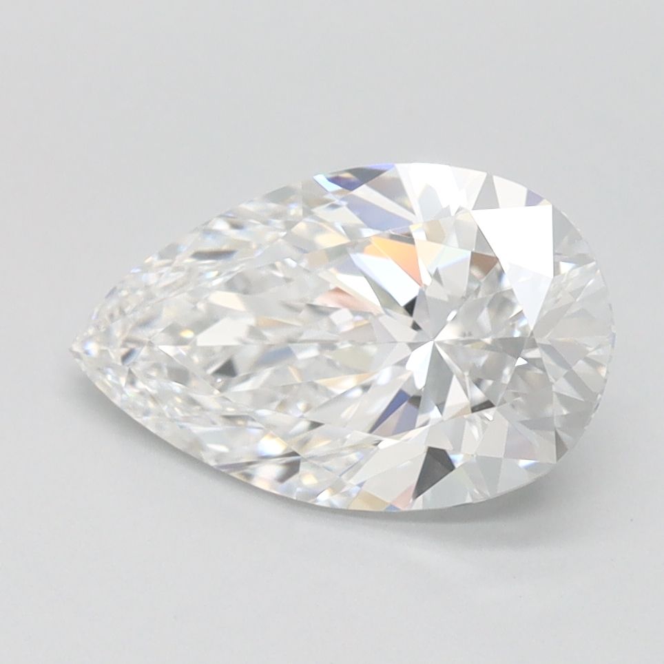 Pear Lab-Grown Diamond 1.28ct D IF