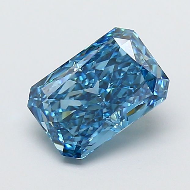 Radiant Fancy Vivid Blue Lab-grown Diamond 2.05ct VVS2 loose diamond
