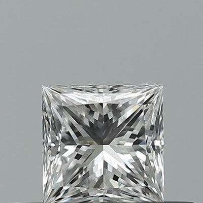 Princess Natural Diamond 0.34ct D VVS1