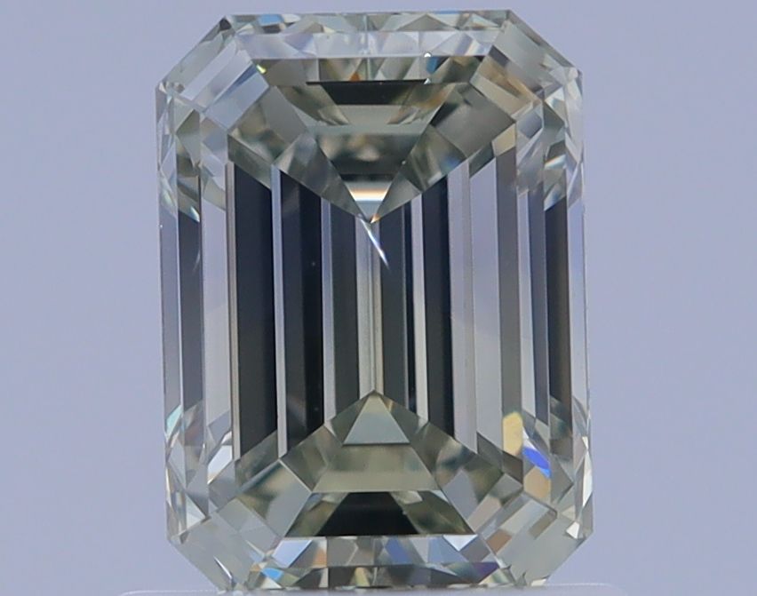 Emerald Fancy Gray Yellowish Green Natural Diamond 1.03ct SI1 loose diamond