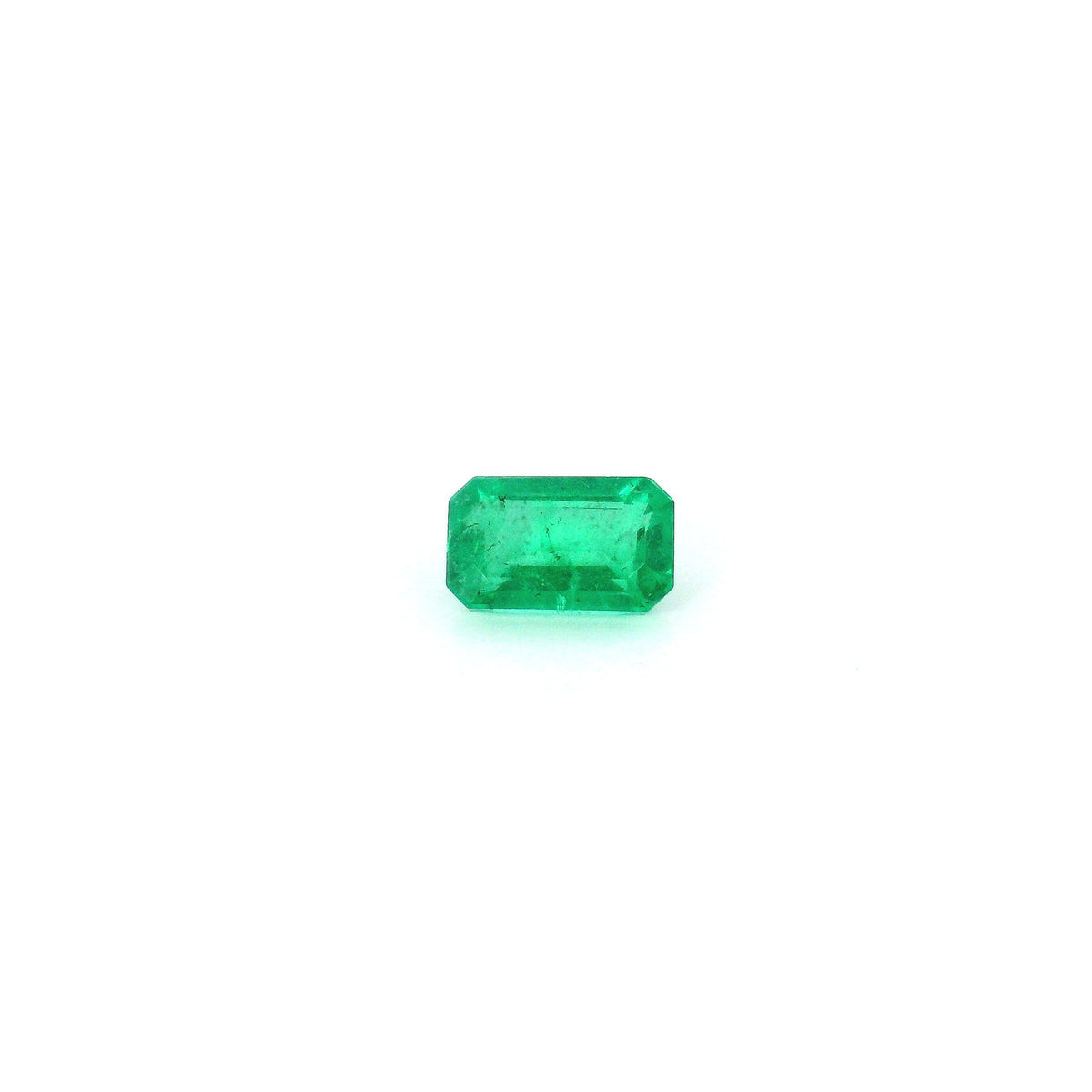 Octagonal Green Emerald 0.33ct loose gemstone