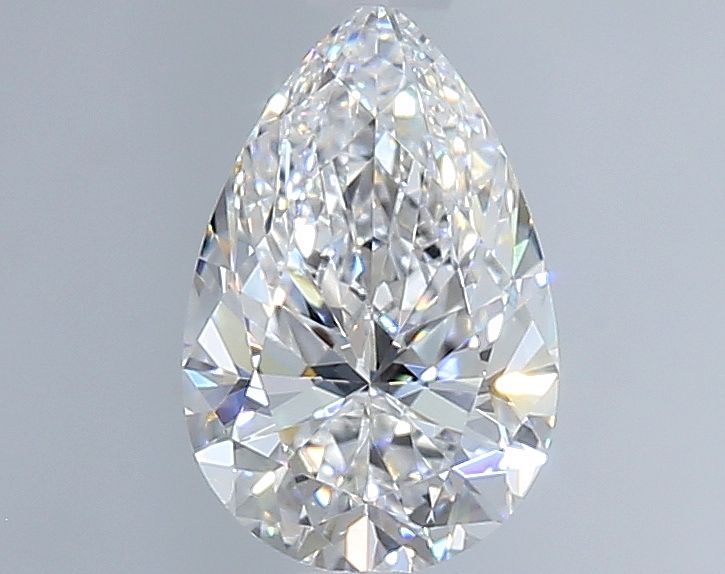Pear Natural Diamond 0.91ct D VVS2