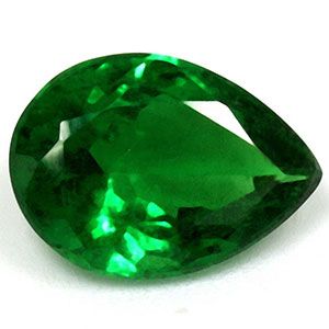Pear Green Garnet 1.03ct loose gemstone