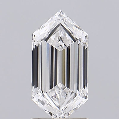 Hexagonal Lab-Grown Diamond 1.58ct E VVS1
