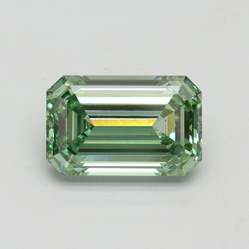 Emerald Fancy Vivid Green Lab-grown Diamond 1.01ct VVS2 loose diamond