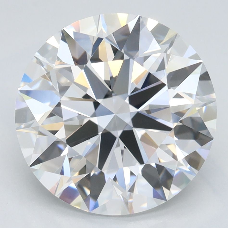 Round Lab-Grown Diamond 3.81ct D IF