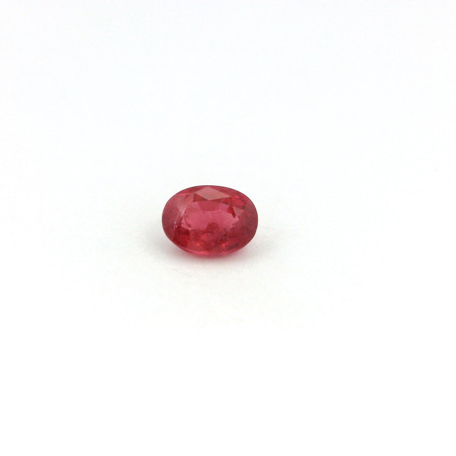 Oval Red Ruby 0.5ct loose gemstone