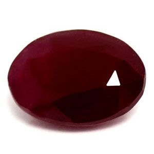Oval Red Ruby 1.29ct loose gemstone