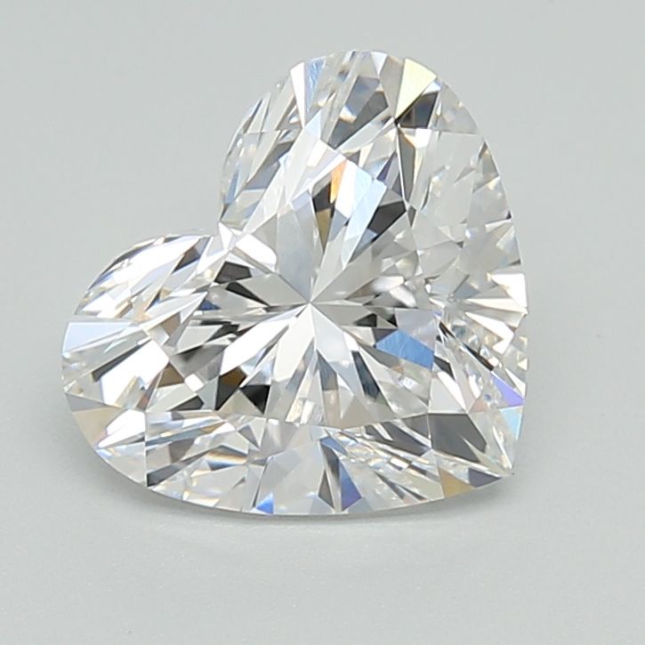 Heart Lab-Grown Diamond 2.55ct D VVS1