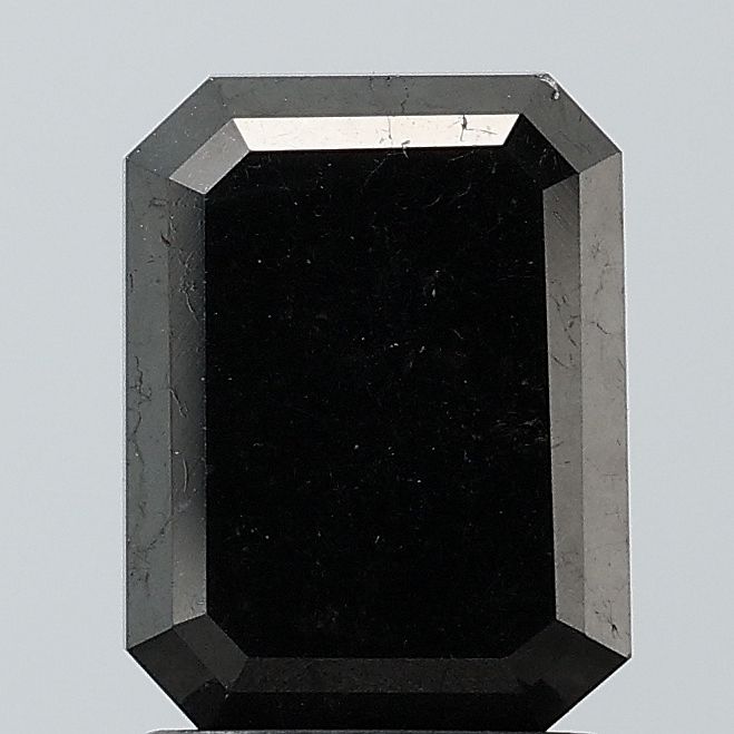 Emerald Fancy Black Natural Diamond 2.4ct VS2 loose diamond