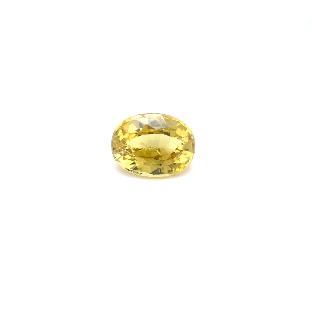 Oval Yellow Chrysoberyl 1.02ct loose gemstone