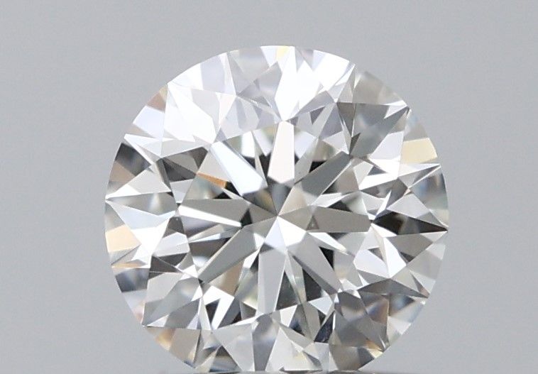 Round Faint Yellow Green Natural Diamond 0.45ct VS2 loose diamond