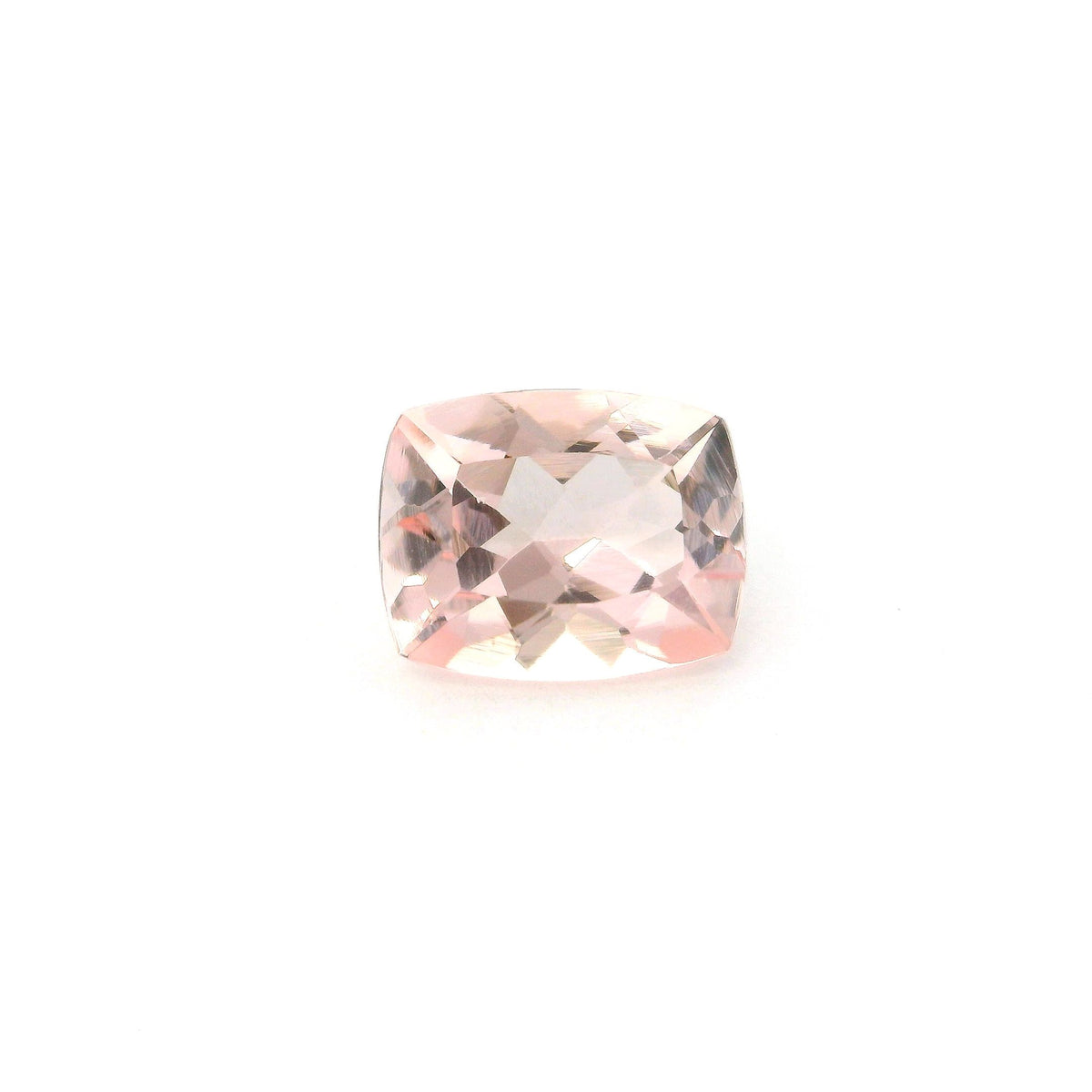 Cushion Pink Morganite 2.51ct loose gemstone