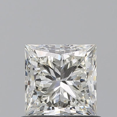 Princess Natural Diamond 0.71ct J VVS2