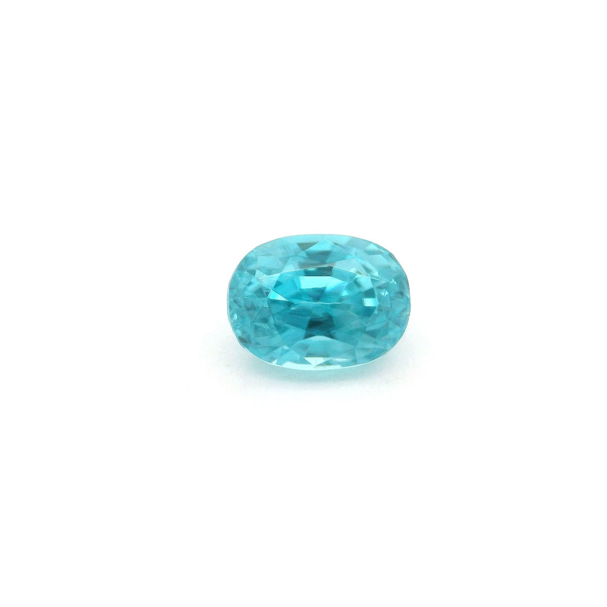 Oval Blue Zircon 2.59ct loose gemstone