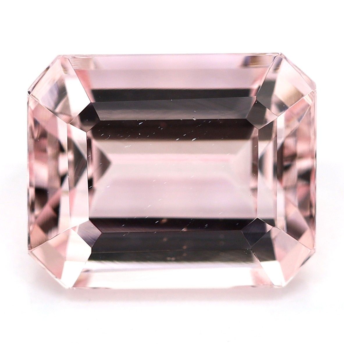 Emerald Pink Morganite 3.7ct loose gemstone